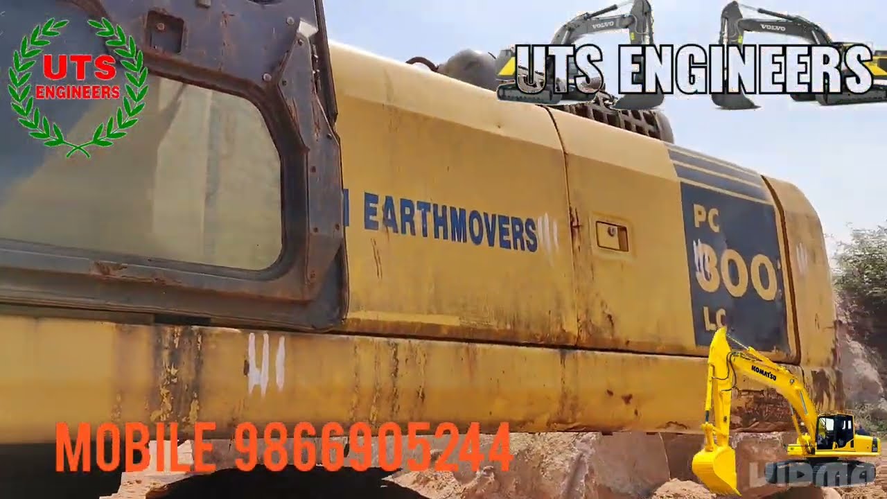 #komatsu PC300-7 Wiring Harness Worked in #Hospet complete video
