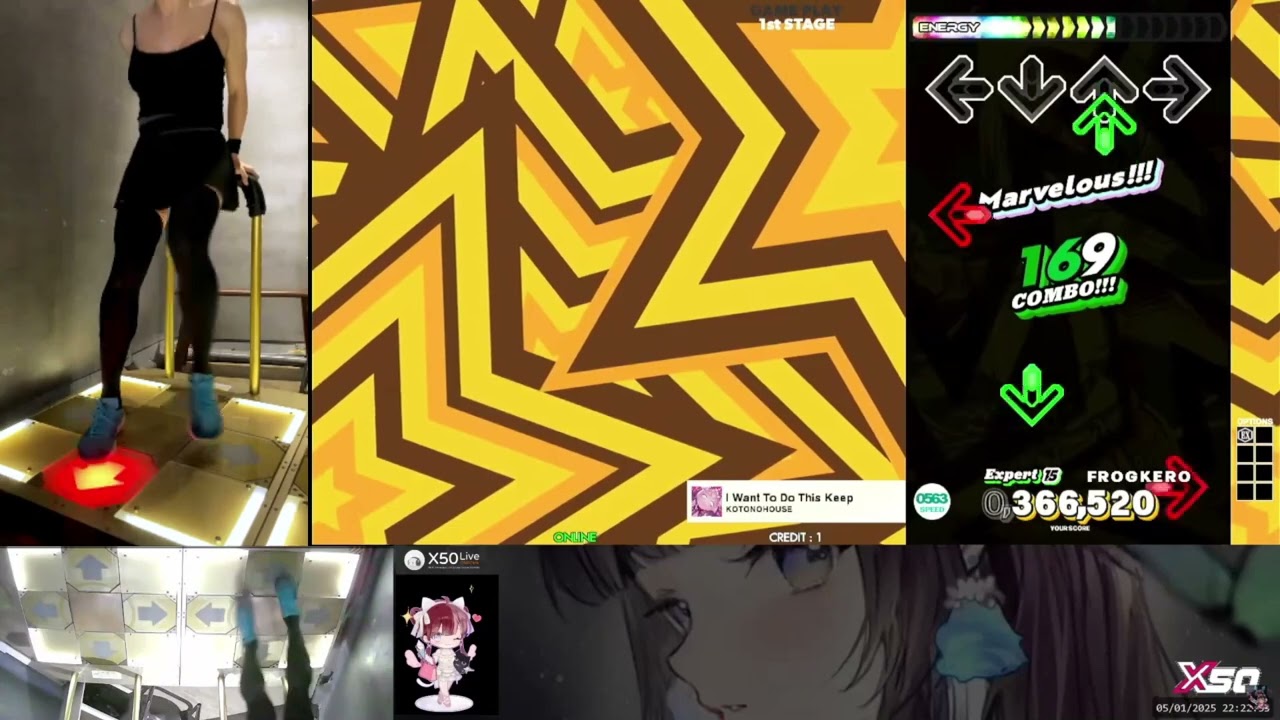 [DDR World] I Want To Do This Keep [ESP 15] FLARE EX CLEAR