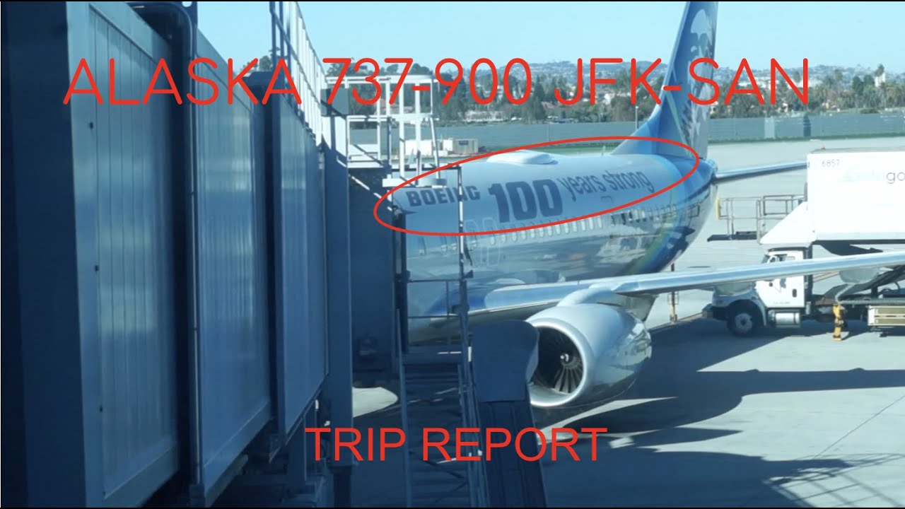 TRIP REPORT | ALASKA 737-900 | (Premium Economy) JFK-SAN