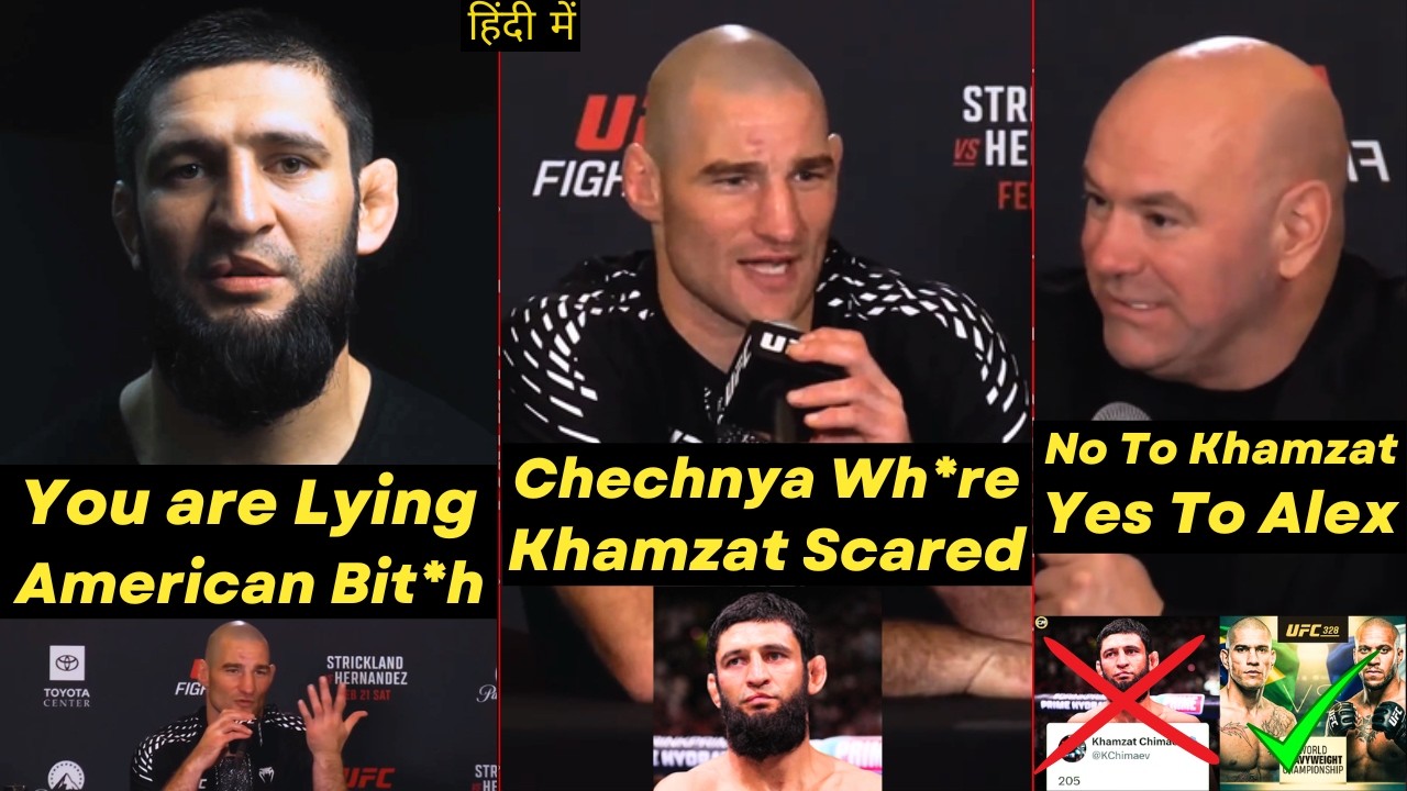 Sean Strickland GOES OFF on Khamzat Chimaev! Khamzat ANGRY Reply! Dana White on Khamzat and Pereira!