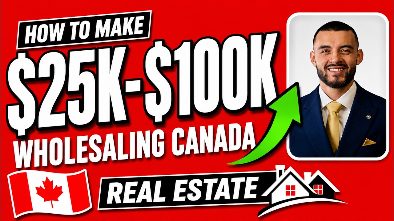 How to Wholesale Real Estate in Canada 2026 (Complete Guide)
