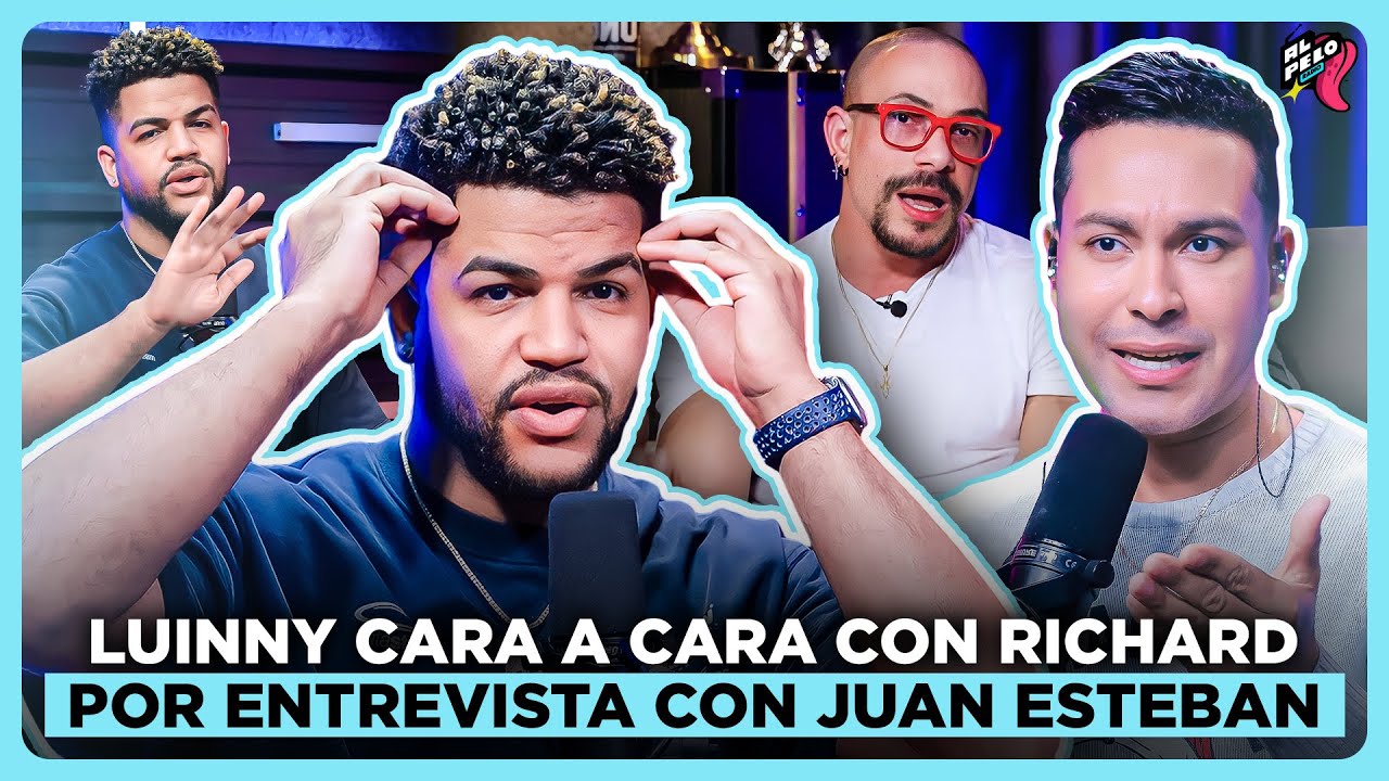LUINNY CONFRONTA A RICHARD POR ENTREVISTA A JUAN ESTEBAN &ldquo;HABLA DEL PROYECTO GALAXIA DE LUINNY&rdquo;