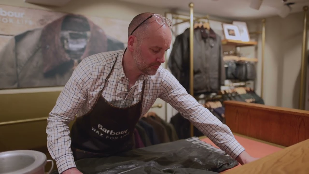 Barbour Jacket In-Store Re-Waxing Service