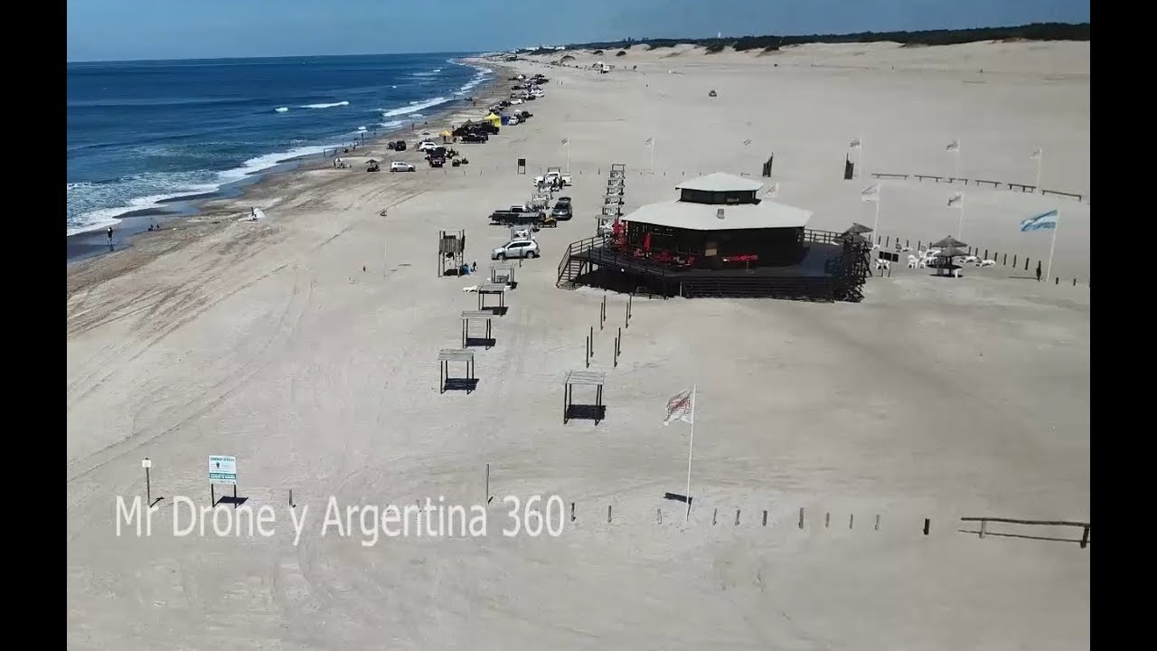 Pinamar Drone Balnearios EL Mas Alla El Limite La Frontera Botavara Sport Beach