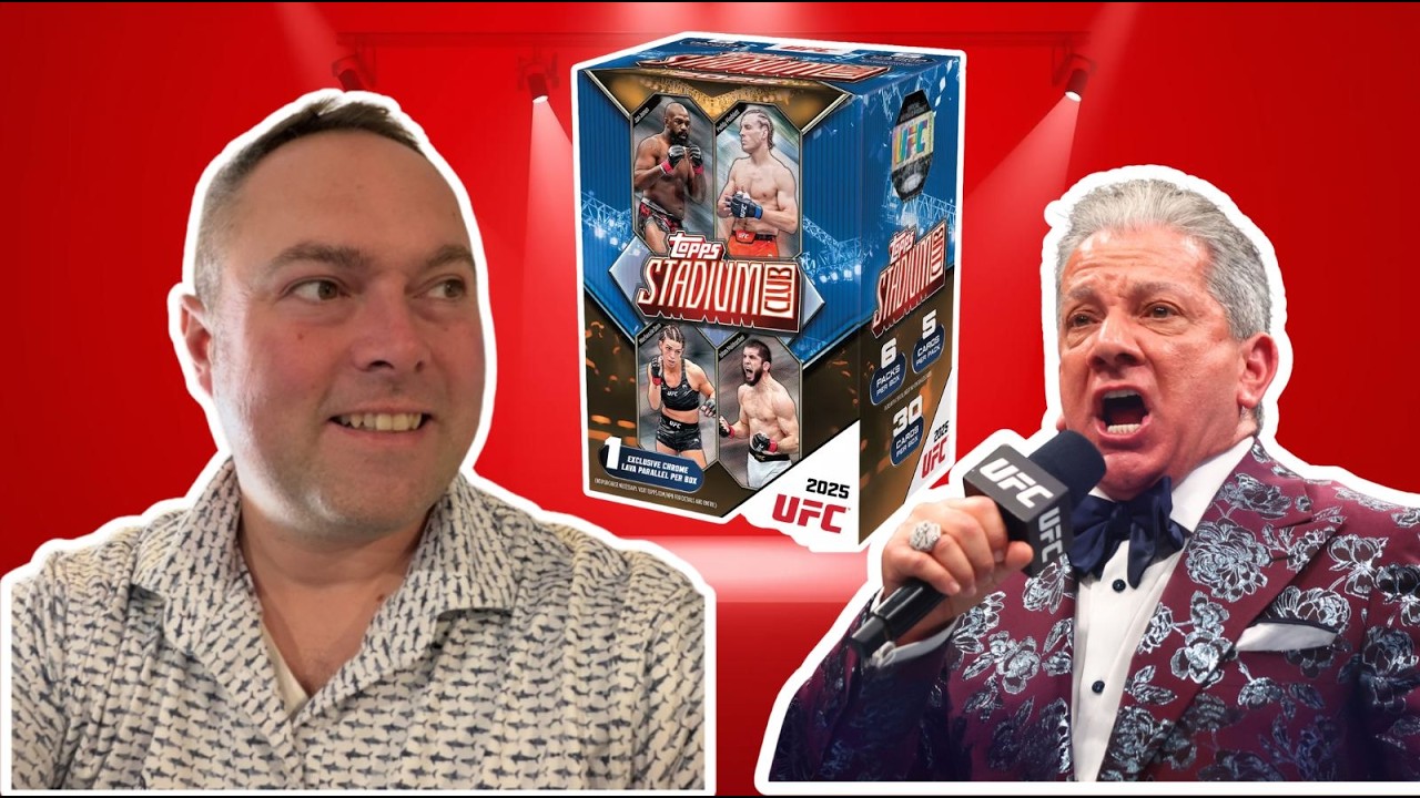 Синяя карточка /50 Beauty + Alt Image Buffer Card! 2025 Topps Stadium Club UFC Blaster