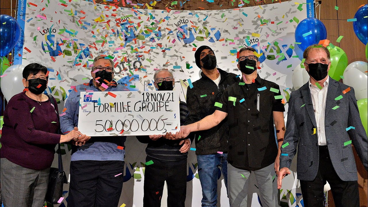 Gros lot de $50 millions remis à six chanceux de Québec