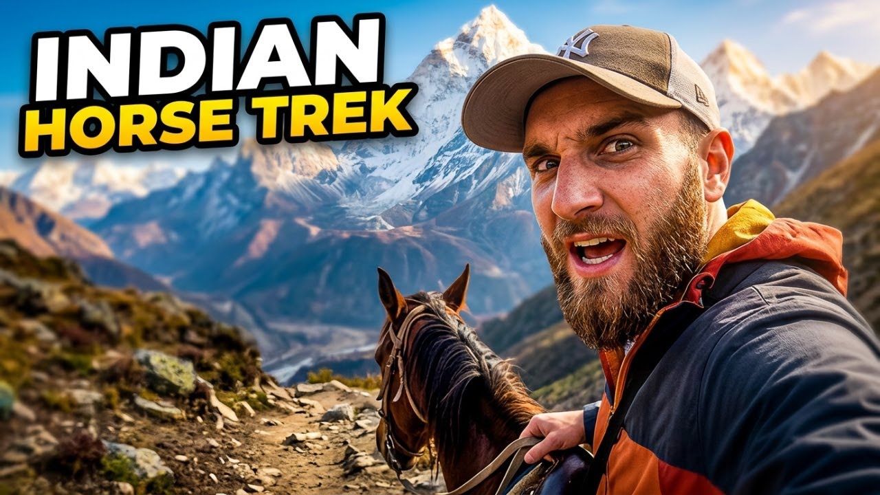 Horse Riding Through Indian Mountains