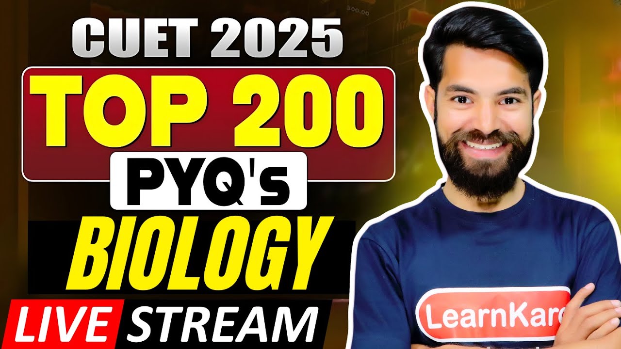 CUET 2025 Biology | Most Important Questions Miss मत  करना🔥 #cuet