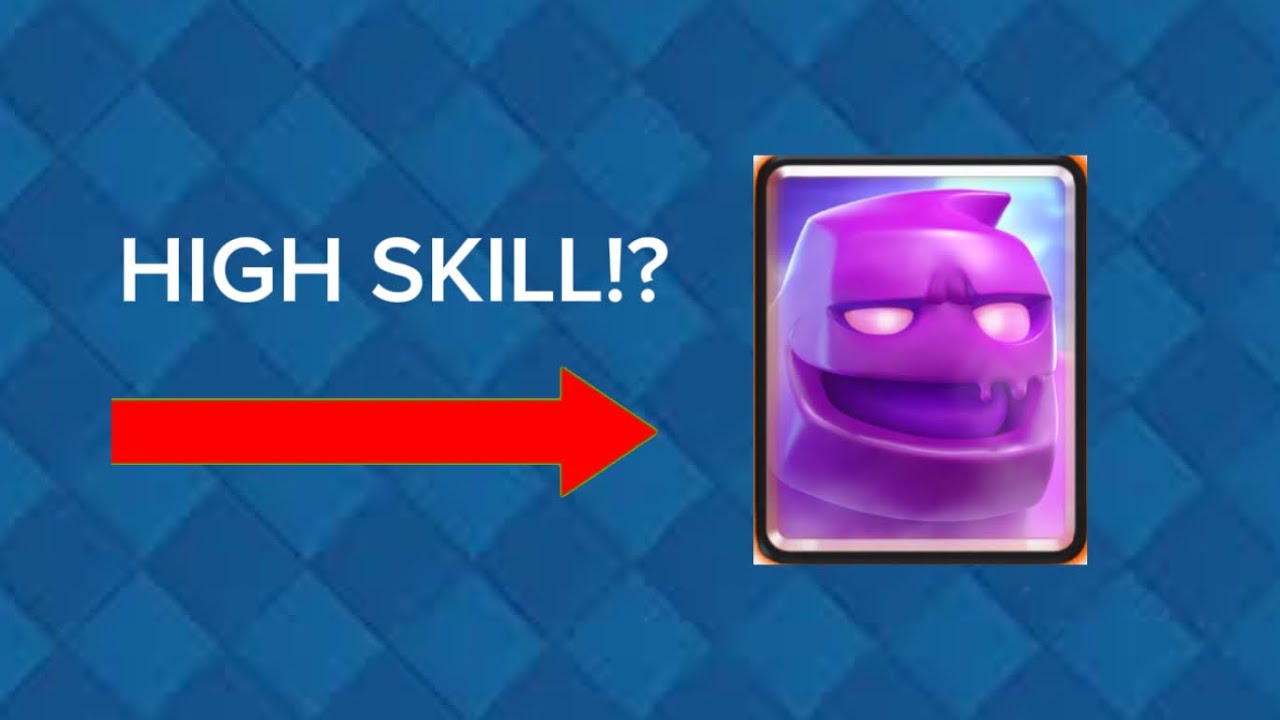 playing elixir golem deck!!! (it is SUPER high skill)