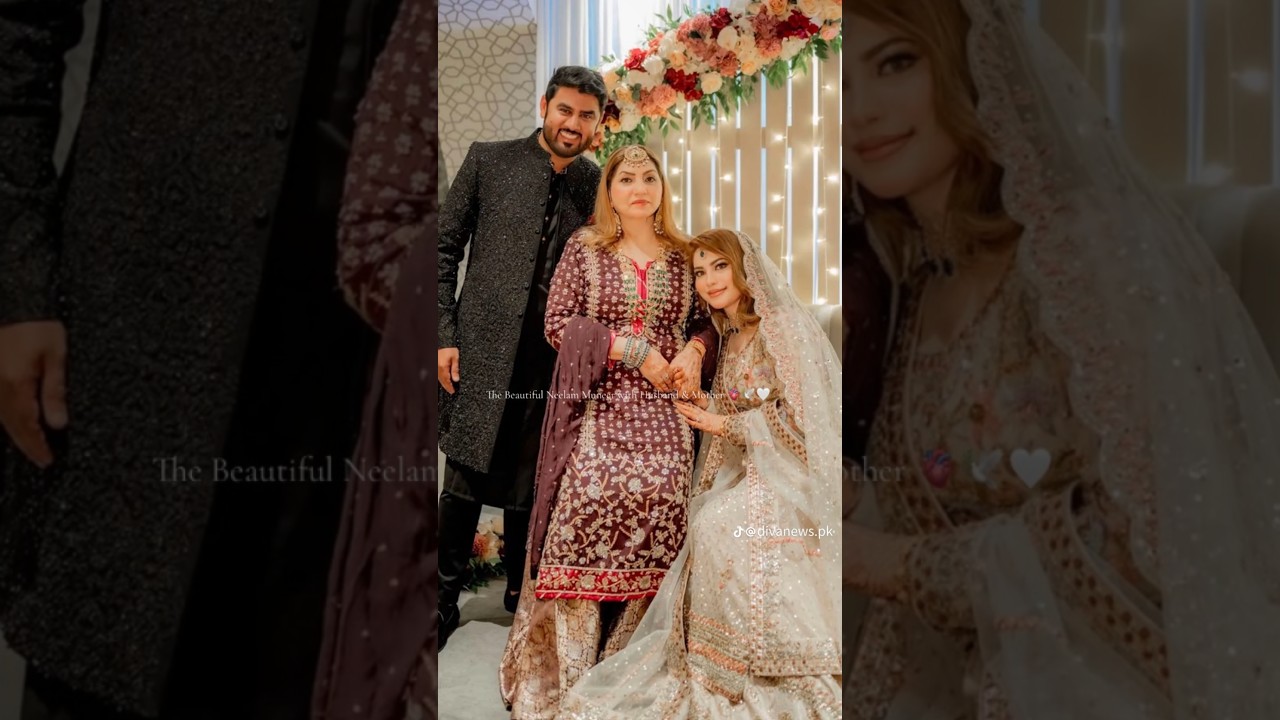 Neelam Munir wedding pics#beautifulday ✨