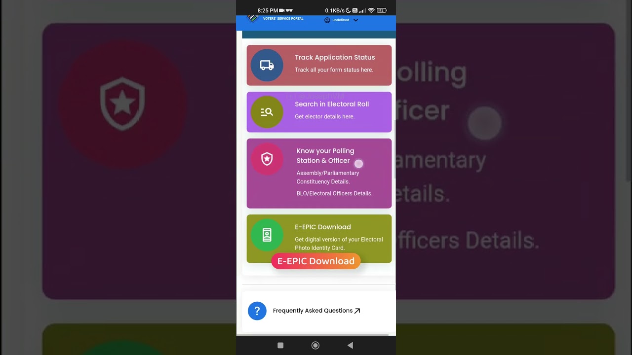 Download e-EPIC (voter ID card) #shorts