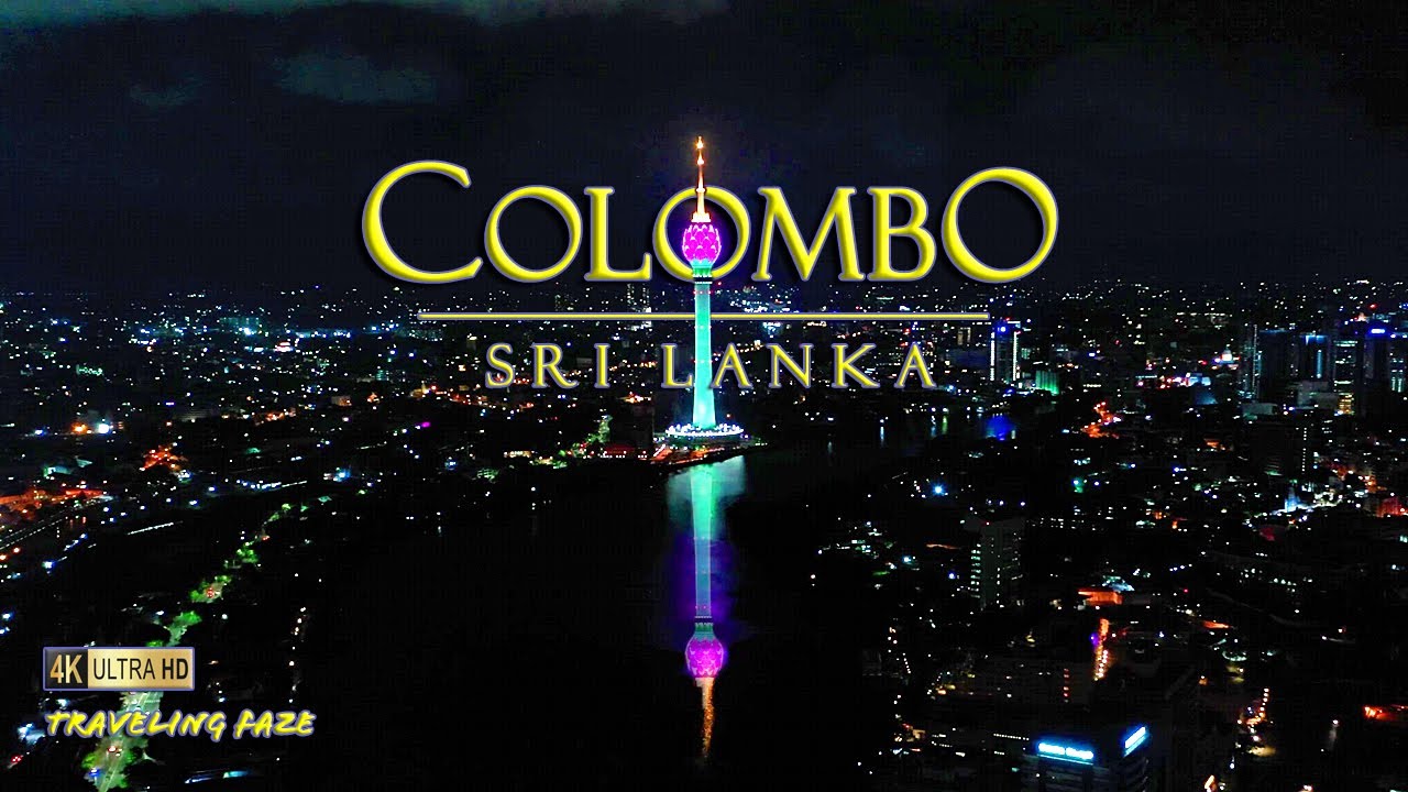 Colombo, Sri Lanka ~ Travel Vlog with Relaxing Music [4K]
