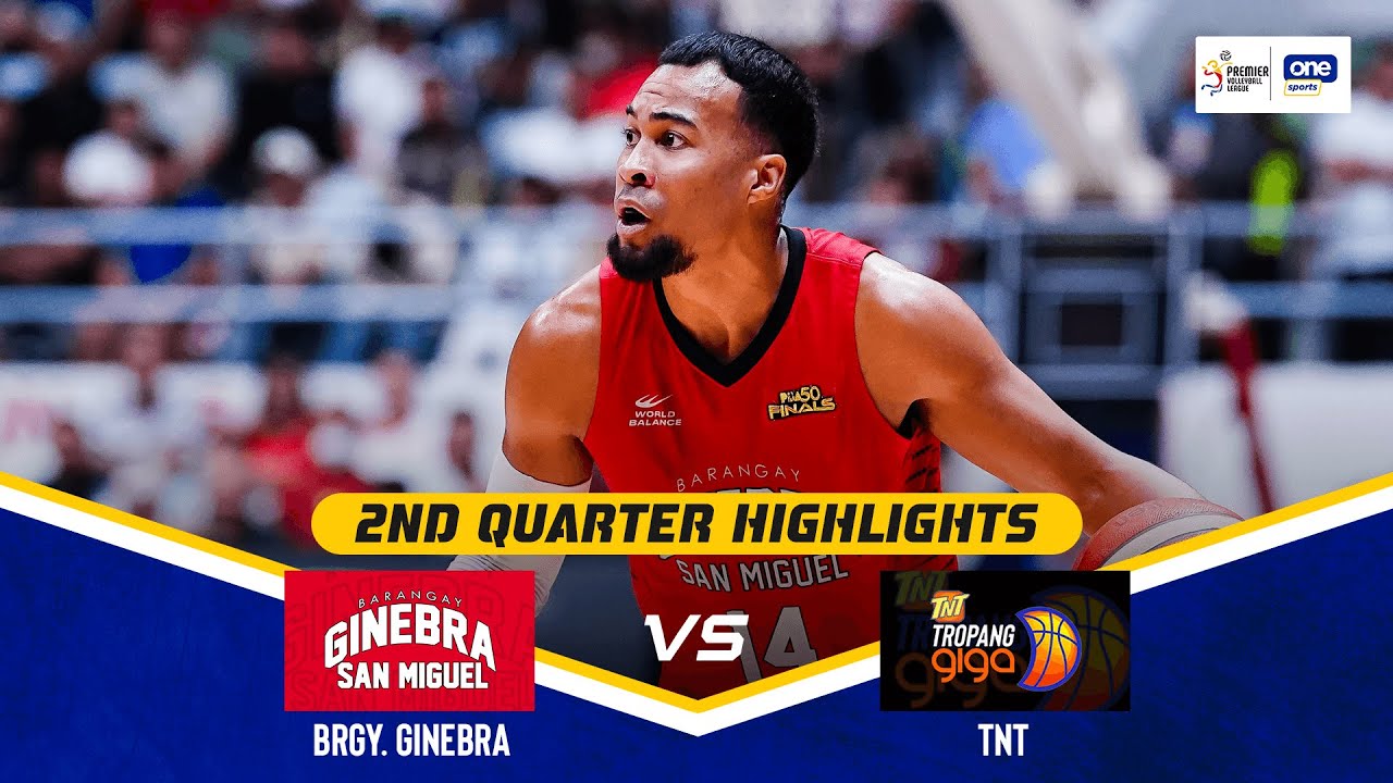 TNT vs. GINEBRA FINALS G4 | 2ND QUARTER HIGHLIGHTS | PBA SEASON 49 COMMISSIONER’S CUP