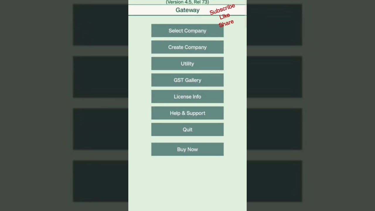 How to create company in Tally on mobile