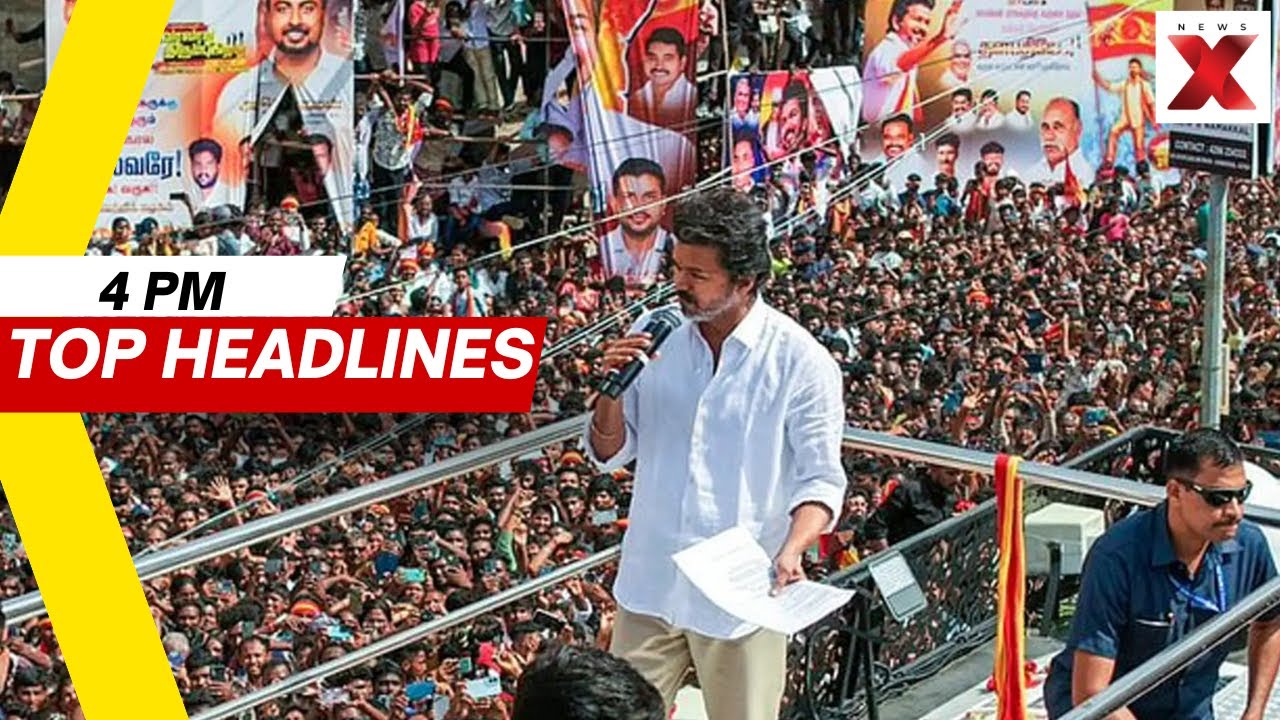 Vijay Holds First Public Rally Since Karur Stampede Under Strict Curbs in Puducherry