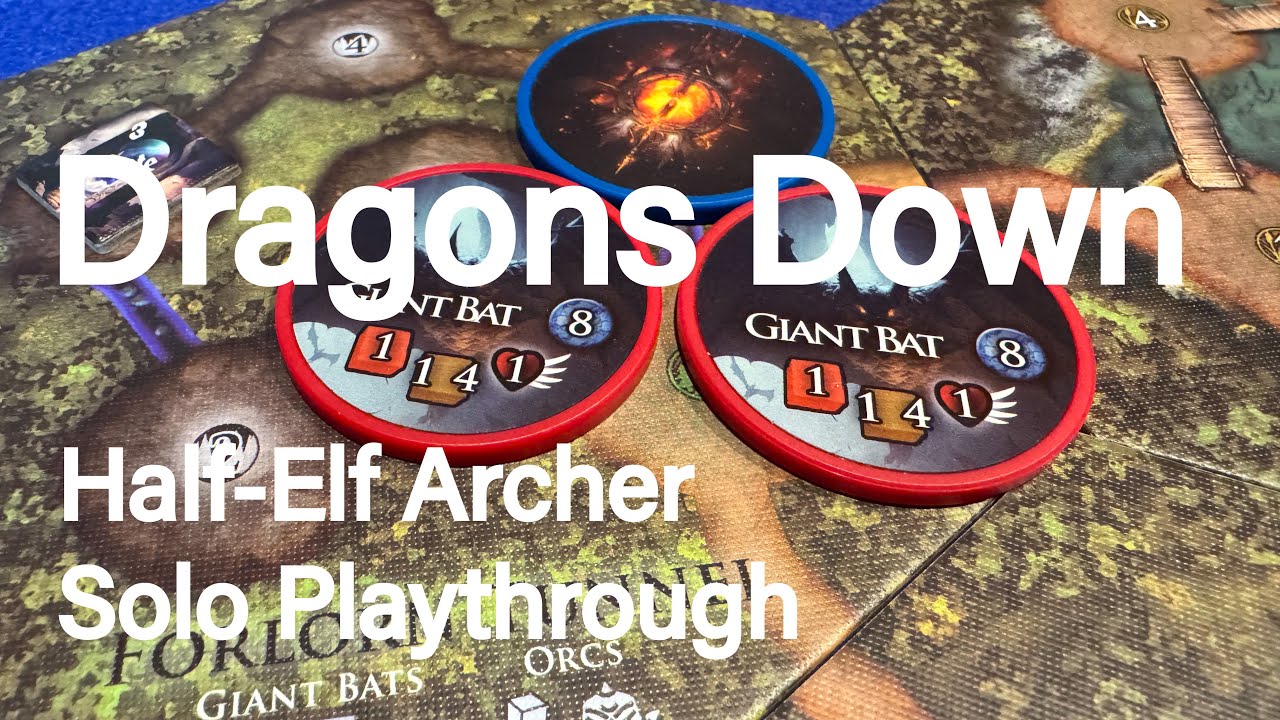 Dragons Down - Half-Elf Archer Solo Playthrough