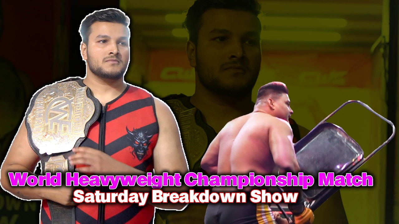 CWE || Shivendra Thakur vs Boxer Sadique | World Heavyweight Championship Match 2026