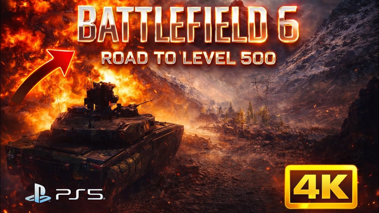 INSANE Battlefield 6 Gameplay 🔥 Road to Level 500 | PS5 4K Ultra Graphics