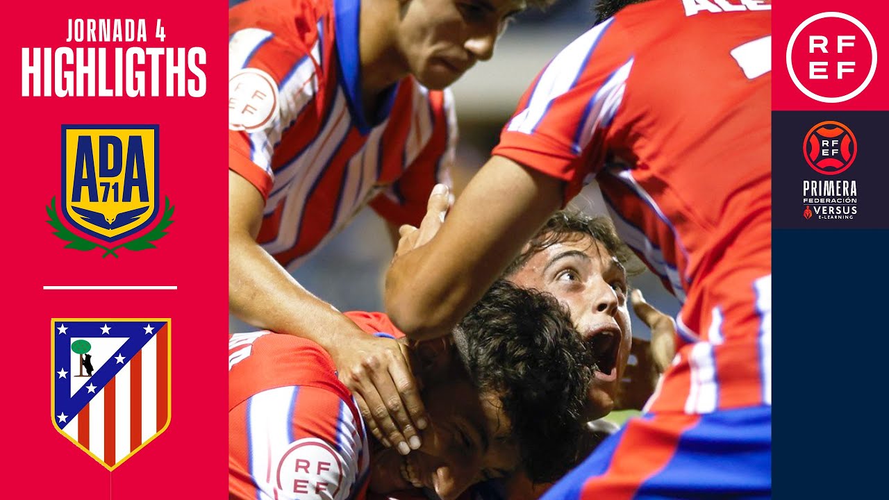 Resumen #PrimeraFederación | AD Alcorcón 2-3 Atlético de Madrid B | Jornada 4 | Temporada 2024/2025