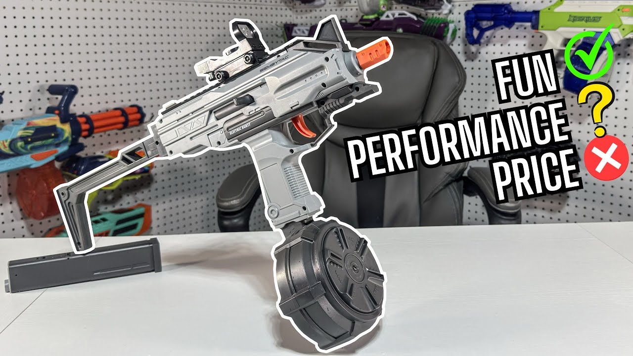 This UZI Gel Blaster Is So Much Fun, But Is It Good? | Oakley Entertainment
