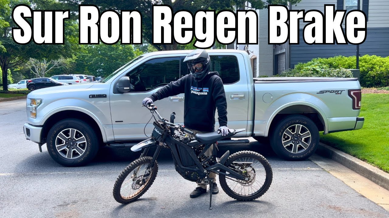 Sur Ron Regen Braking EXPLAINED! // HOW TO?!