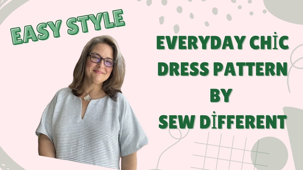 Легко создать стильный образ с помощью выкройки платья Everyday Chic от Sew Different!