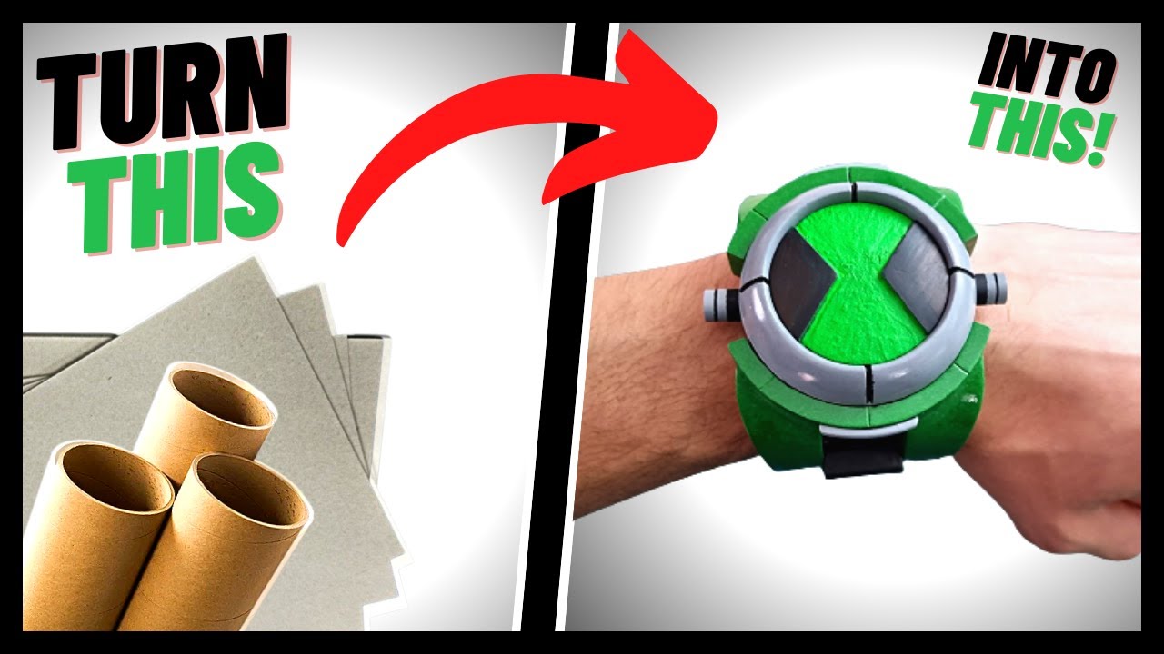 I Made Ben 10 Alien Swarm Omnitrix! | How To Make