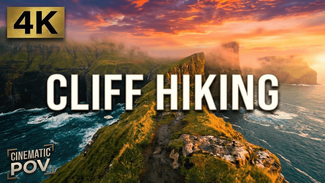 Cliff Hiking POV | 4K Ultra HD