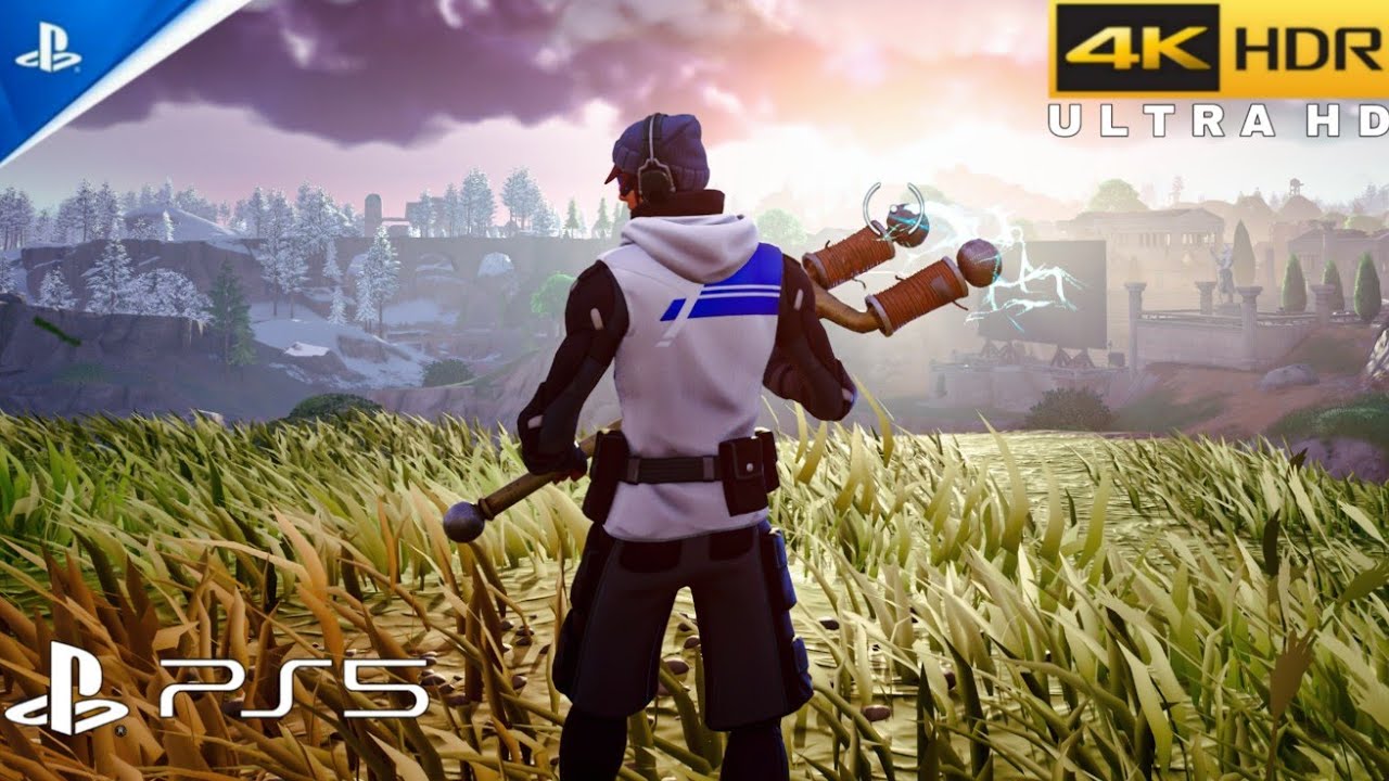 Fortnite (PS5) 4K 60FPS HDR Gameplay (Chapter 5 Season 1)