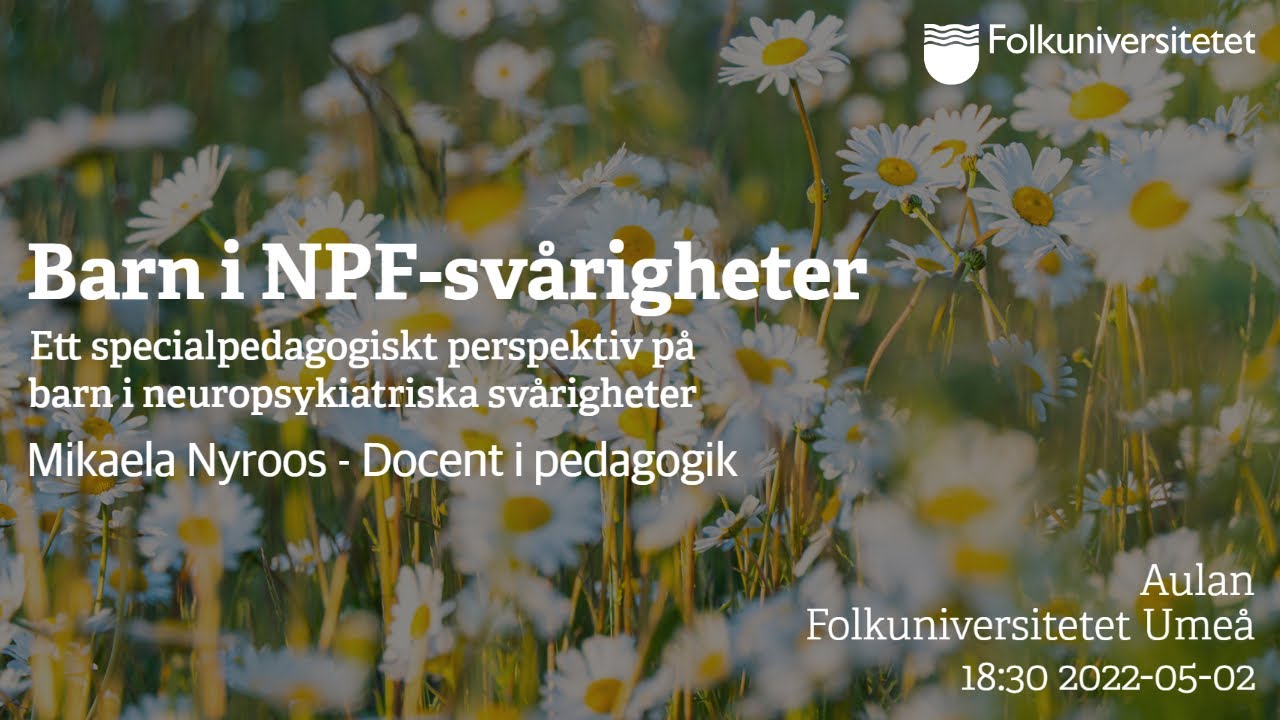 Barn i NPF-svårigheter