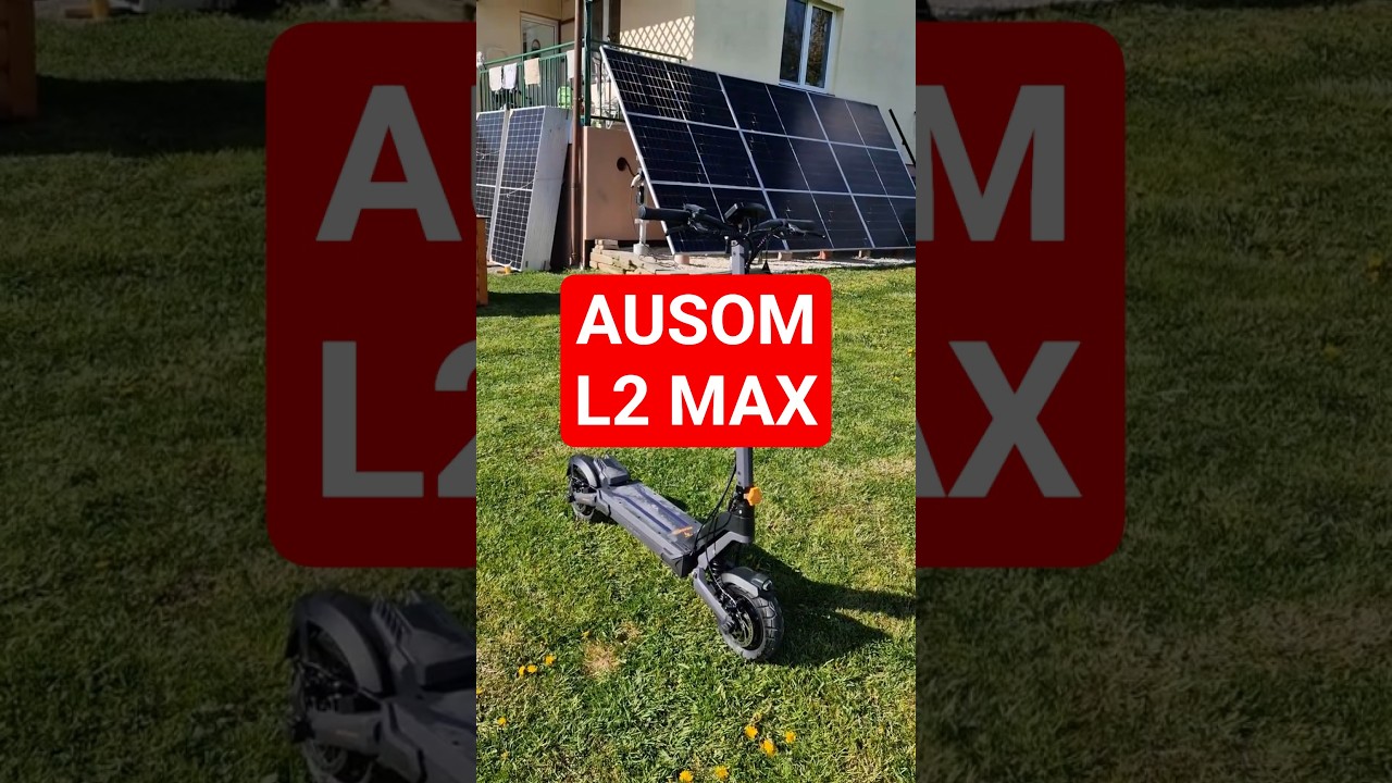 SZOK !! Hulajnoga Elektryczna AUSOM L2 MAX 2 Silniki 1000W 65km/h. ZIGBUY.PL #zigbuy #ausom