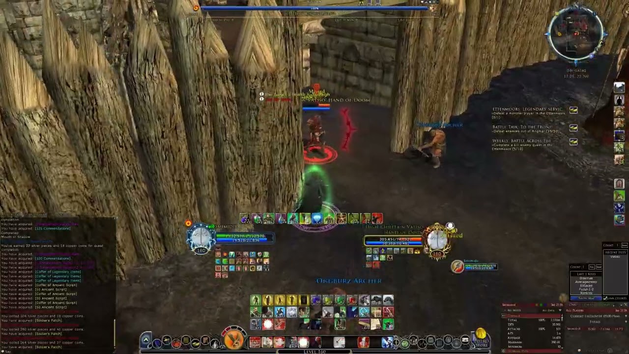 Lotro pvp Orcrist blue champ Smimidir DG fight
