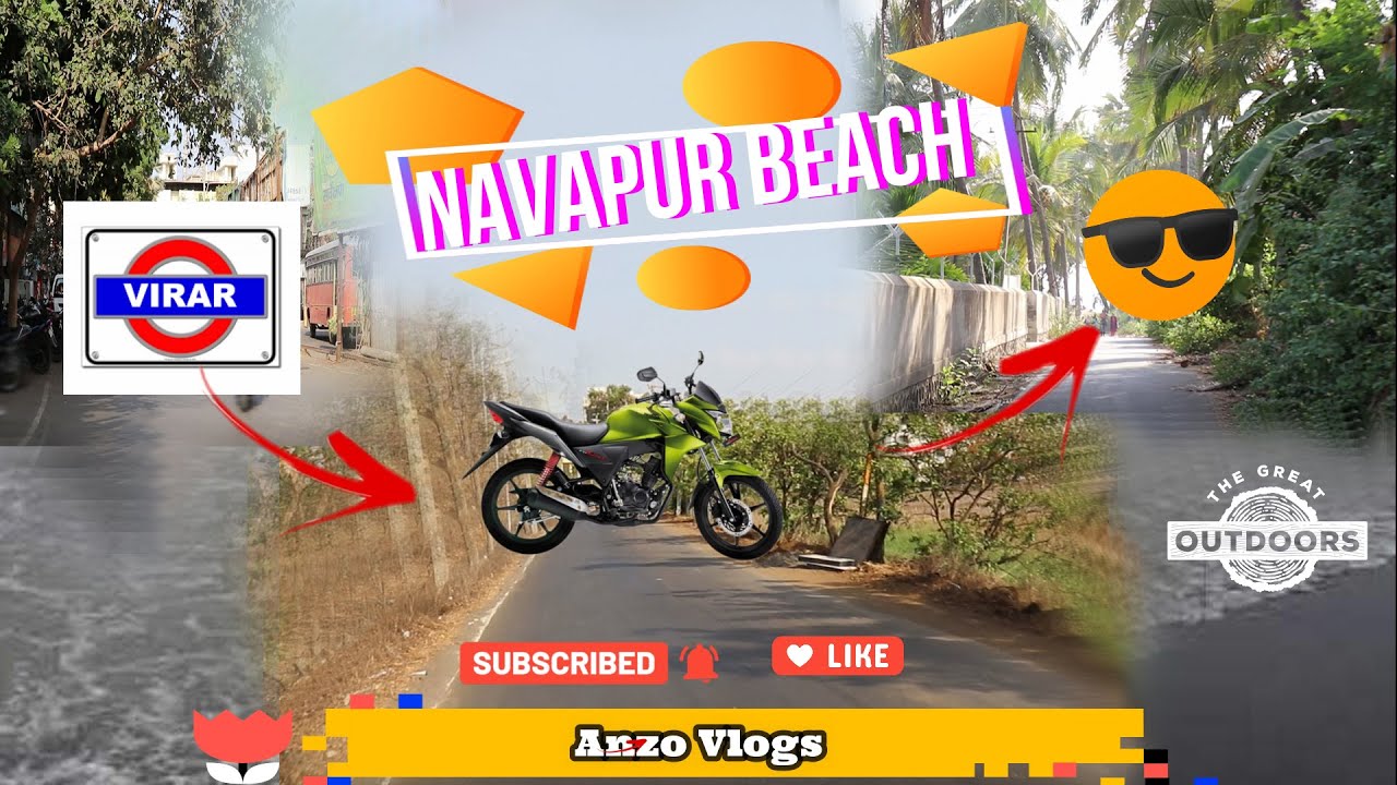 Navapur Beach | Virar | Virar To Navapur Beach Route