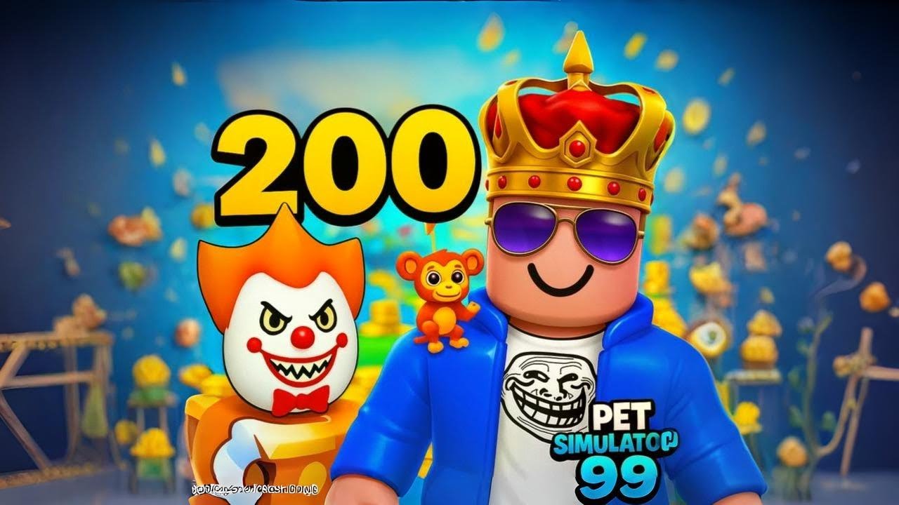 I OPENED 200 CLOWN EGGS AND GOT THIS......!   /PET SIMULATOR 99