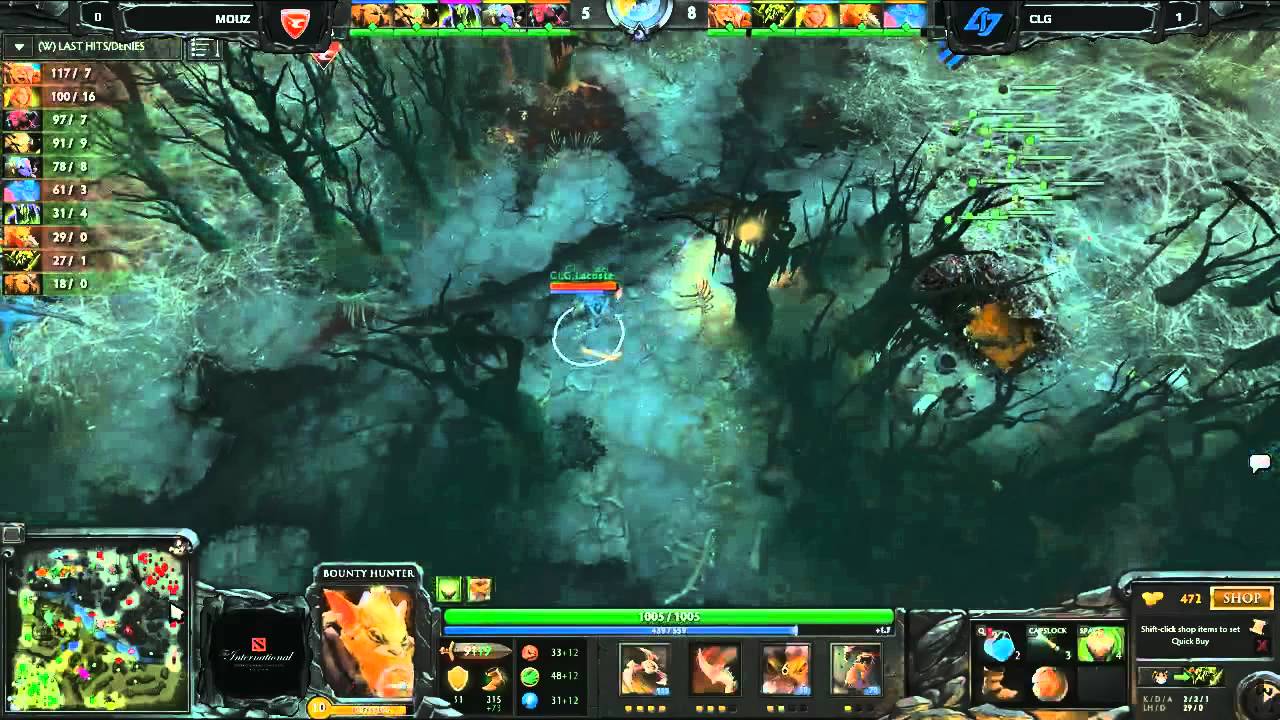 The International Dota 2. by mtrx4u. CLG vs mouz, g2