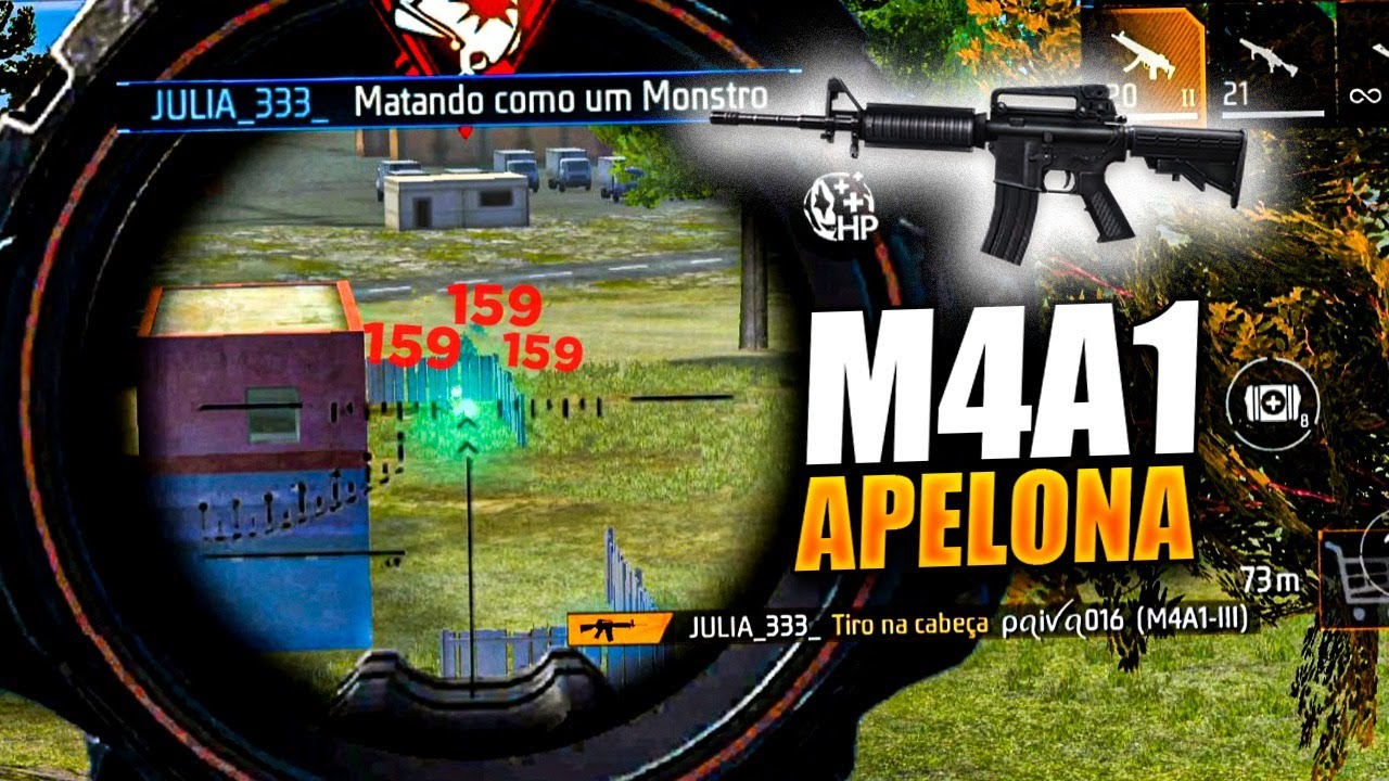 FURY APELOU COM A M4A1 NESSA PARTIDA!