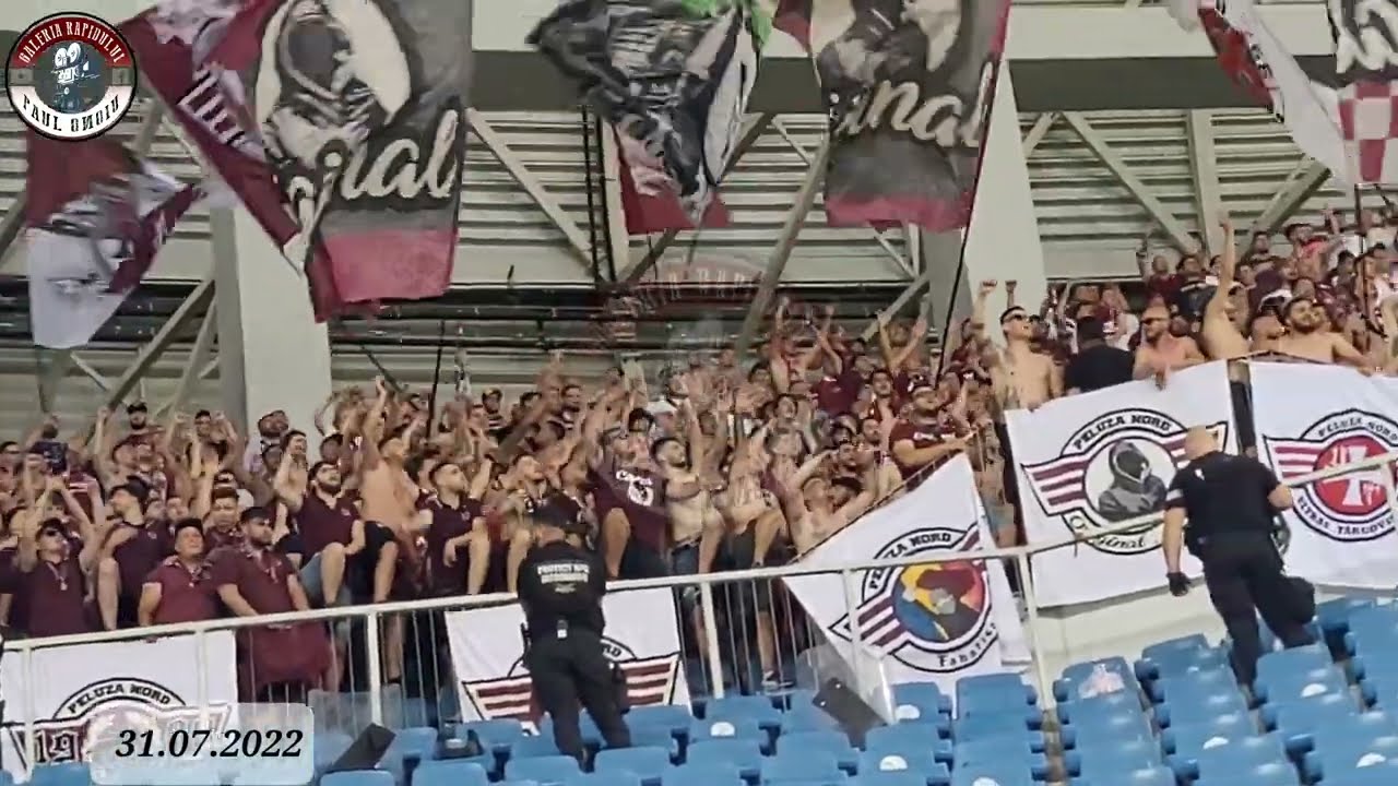 Cântece de galerie (3) , repriza 2 @ CSU Craiova - Rapid (0-1) 31.07.2022