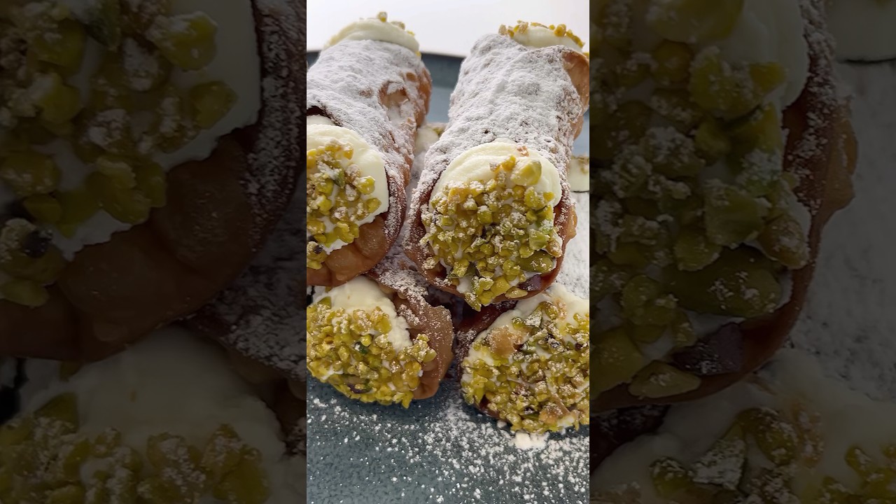 CANNOLI SICILIANI #cuisineitalienne #recetteitalienne #cannoli