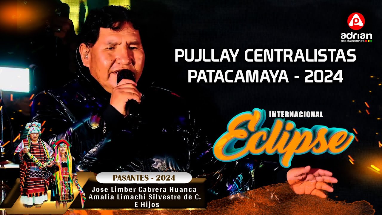 ECLIPSE EN VIVO- PUJLLAY CENTRALISTASPATACAMAYA- 2024