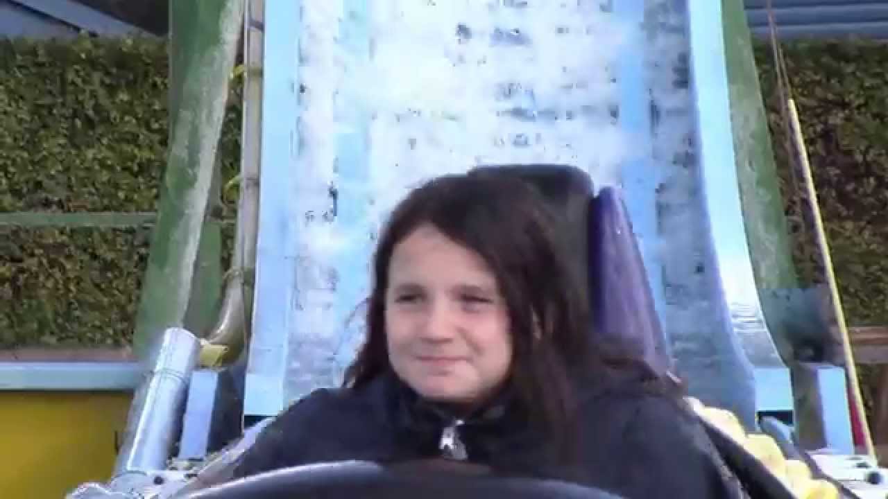 Holly & Fiona on the log flume