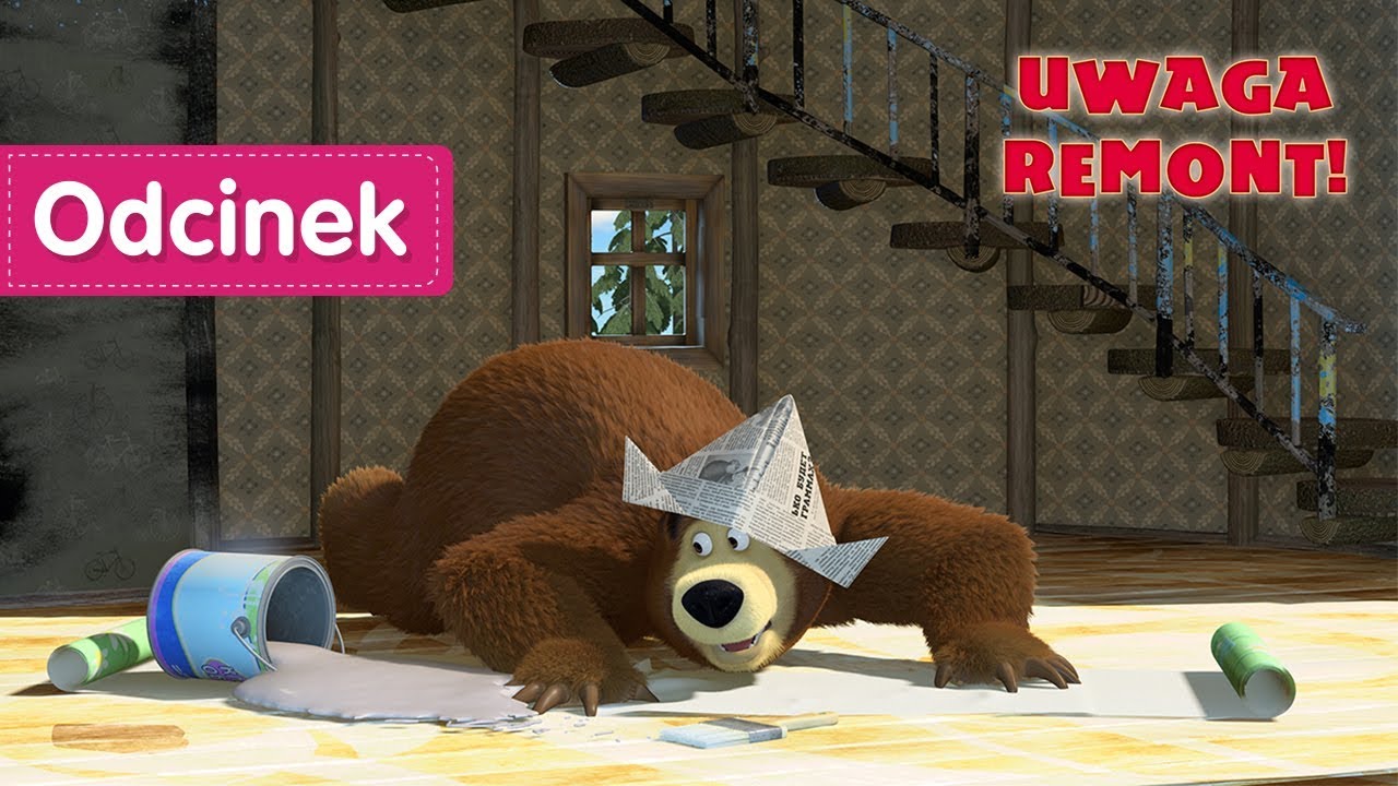 Masza i Niedźwiedź  👷&zwj;♀️🔨 Uwaga remont! 🔧Odcinek 26