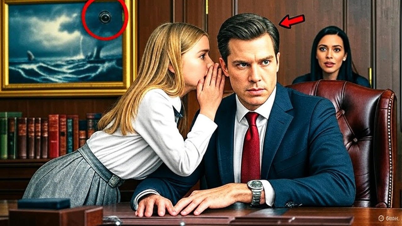 „In deinem Büro ist eine Kamera“ — die Tochter der Putzfrau entlarvt die Milliardärs-Verlobte