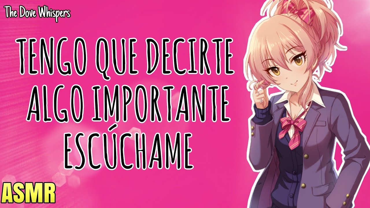MEJOR AMIGA TE DECLARA SU AMOR ❤️🌺 | HISTORIA ROLEPLAY ASMR
