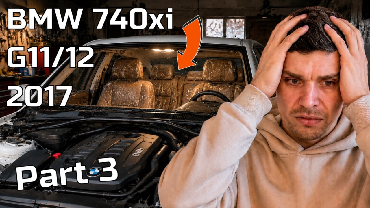 ОНА УБИЛА МОЙ БЮДЖЕТ! УТОПЛЕННИК BMW 740 G11/G12 ИЗ США. ЧАСТЬ 3