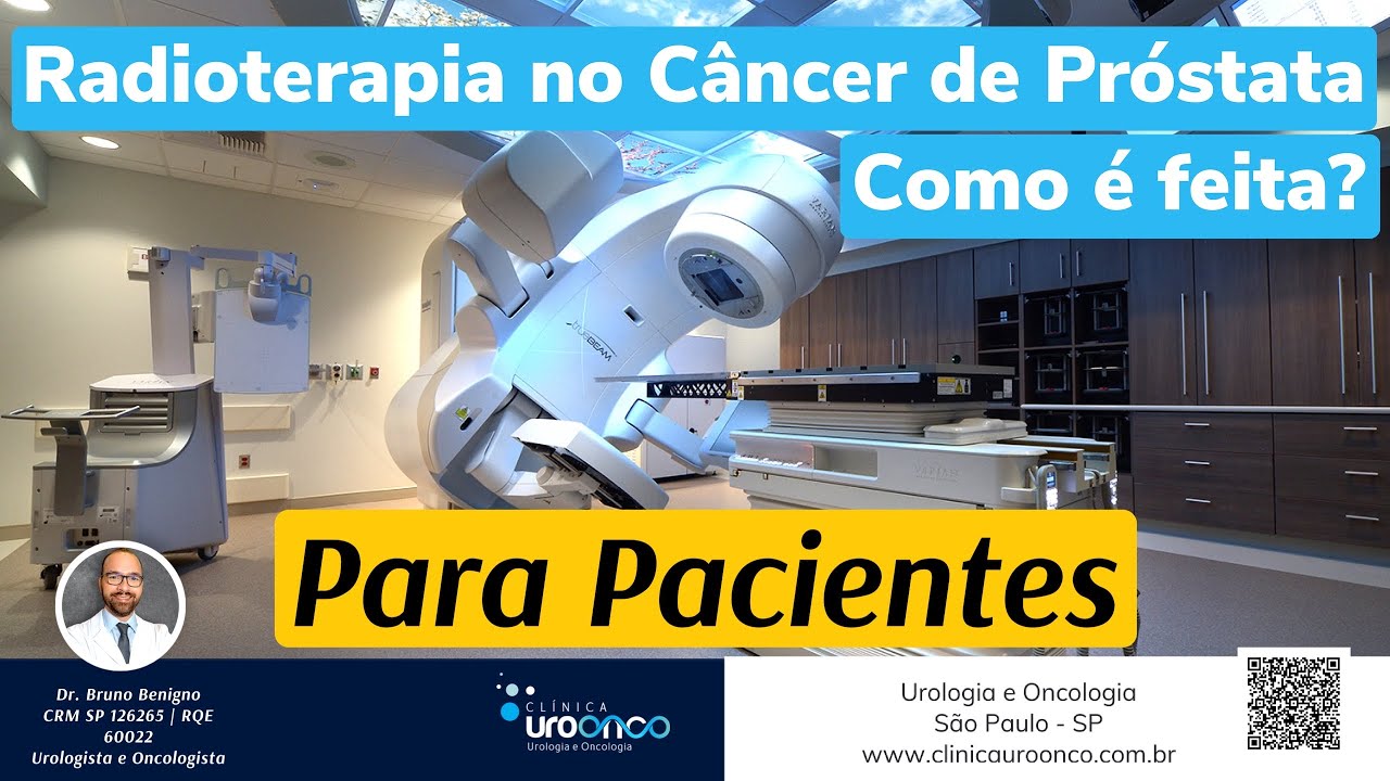 Tratamento sem dor para o câncer de próstata. Entenda a Radioterapia