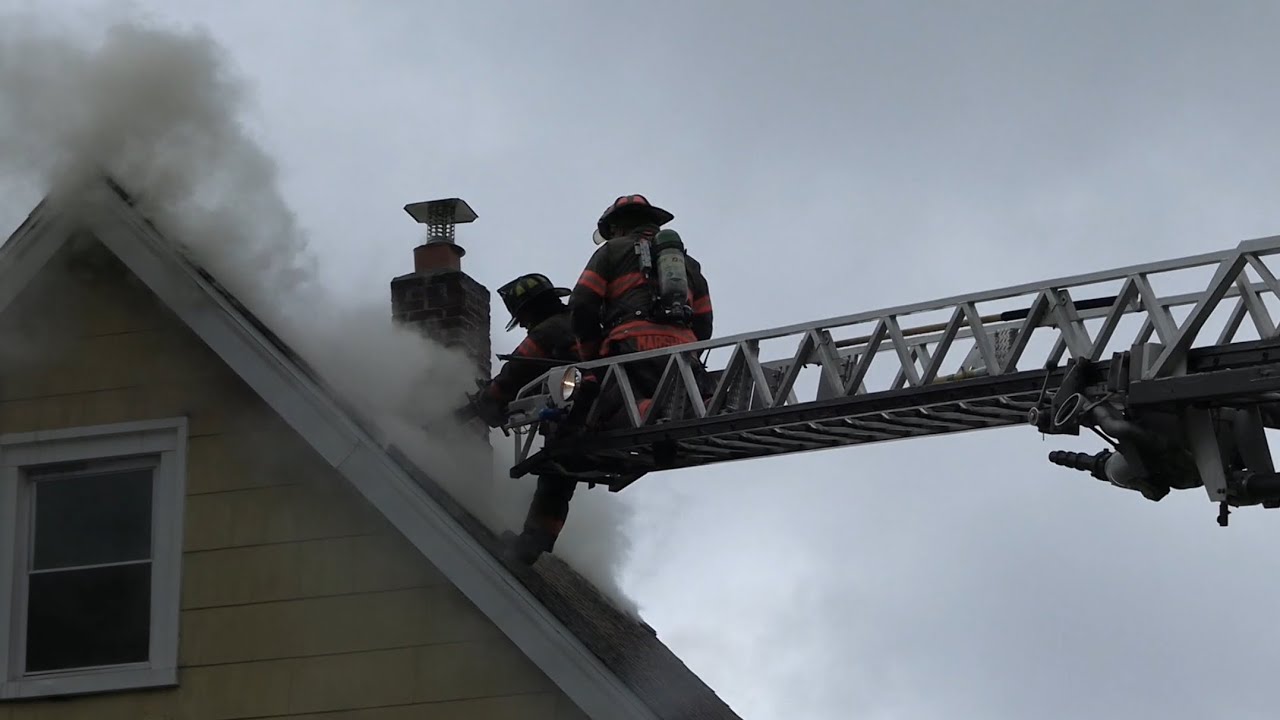 North Arlington, NJ Fire Department Operating At A 2nd Alarm (Union Ave) (Evac Tones)