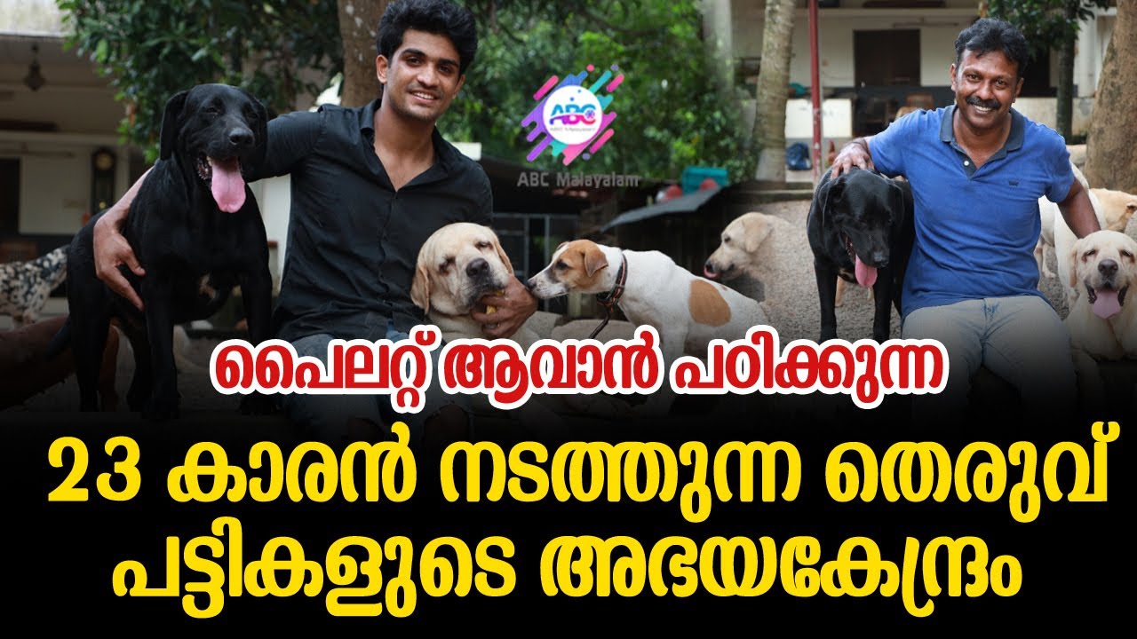 എറണാകുളത്ത് തെരുവ് പട്ടികൾക്കായി ഒരു ഫാം നടത്തുന്ന ചെറുപ്പക്കാരൻ !