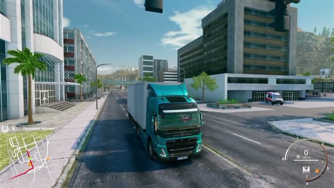 Truck and logistic, Carga de tijolo –Xbox sires S gameplay 