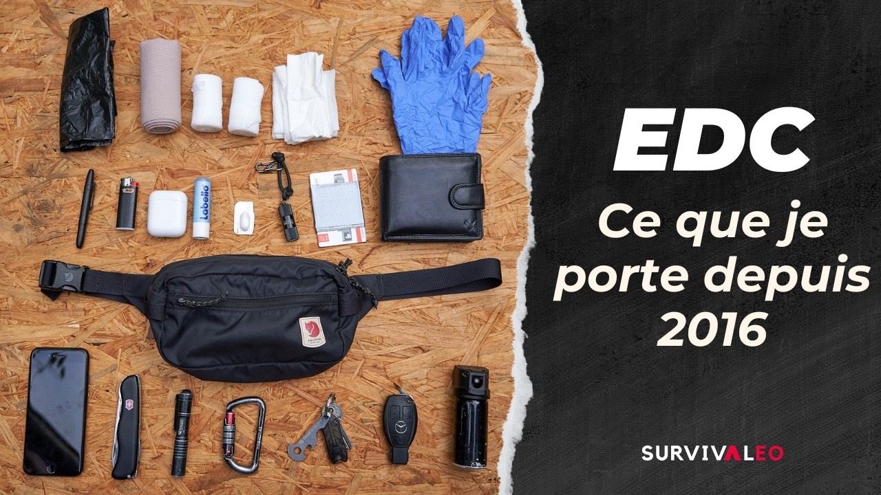 EDC : Ce que je porte VRAIMENT au quotidien