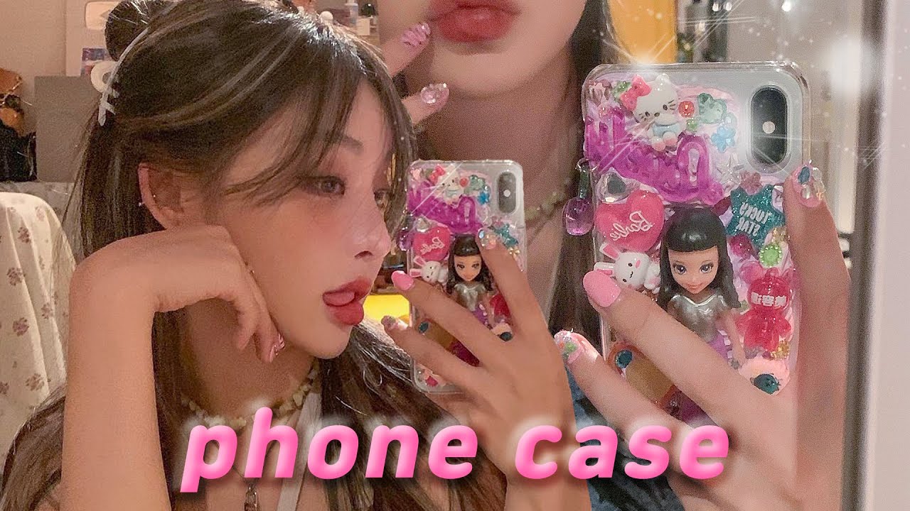 [SUB] 힙한 폰케이스 만들기 vlog ╉ 데일리 메이크업 (ft.20만 구독자 이벤트)🔮